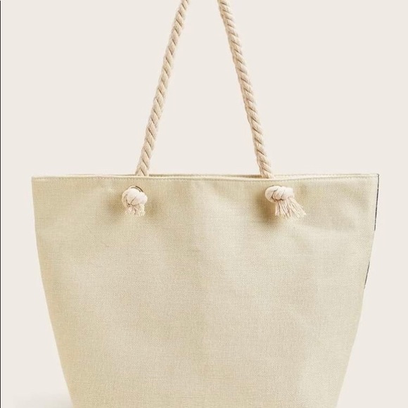 NEW Boutique! Mermaid Rainbow Quilted Large Tote - Picture 5 of 6